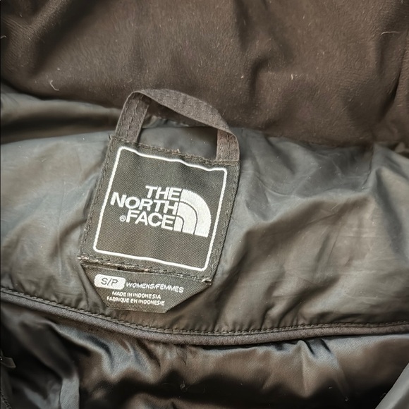 Women's The North Face Black Down Coat Sz S - Picture 2 of 7